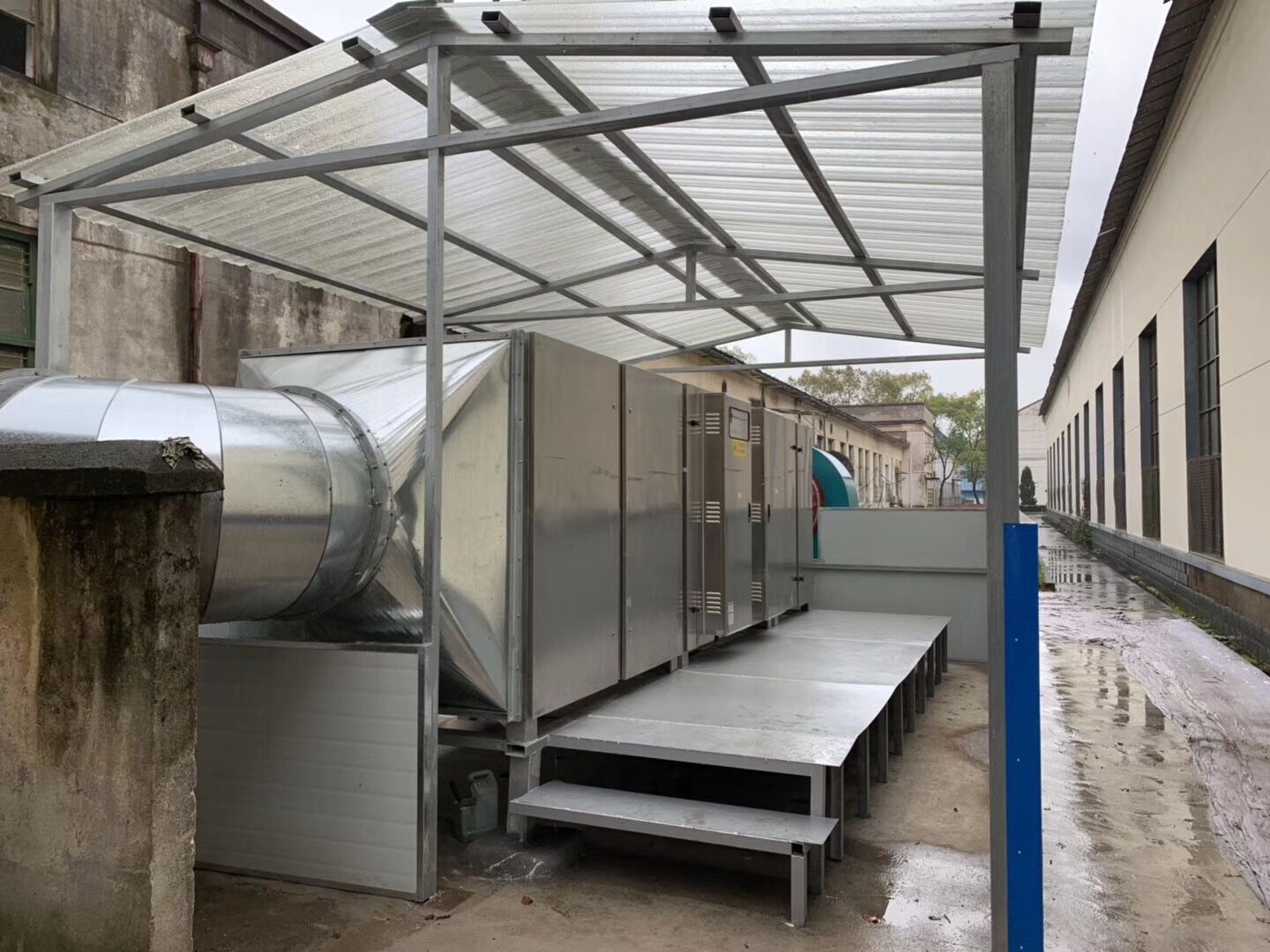 注塑車間（jiān）廢氣處理（lǐ）工程